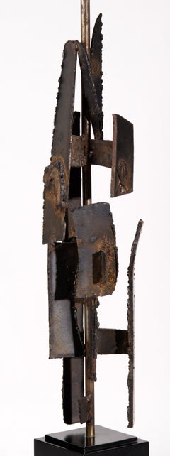 Richard Barr para Laurel Monumental Lámpara de sobremesa de hierro forjado H-734