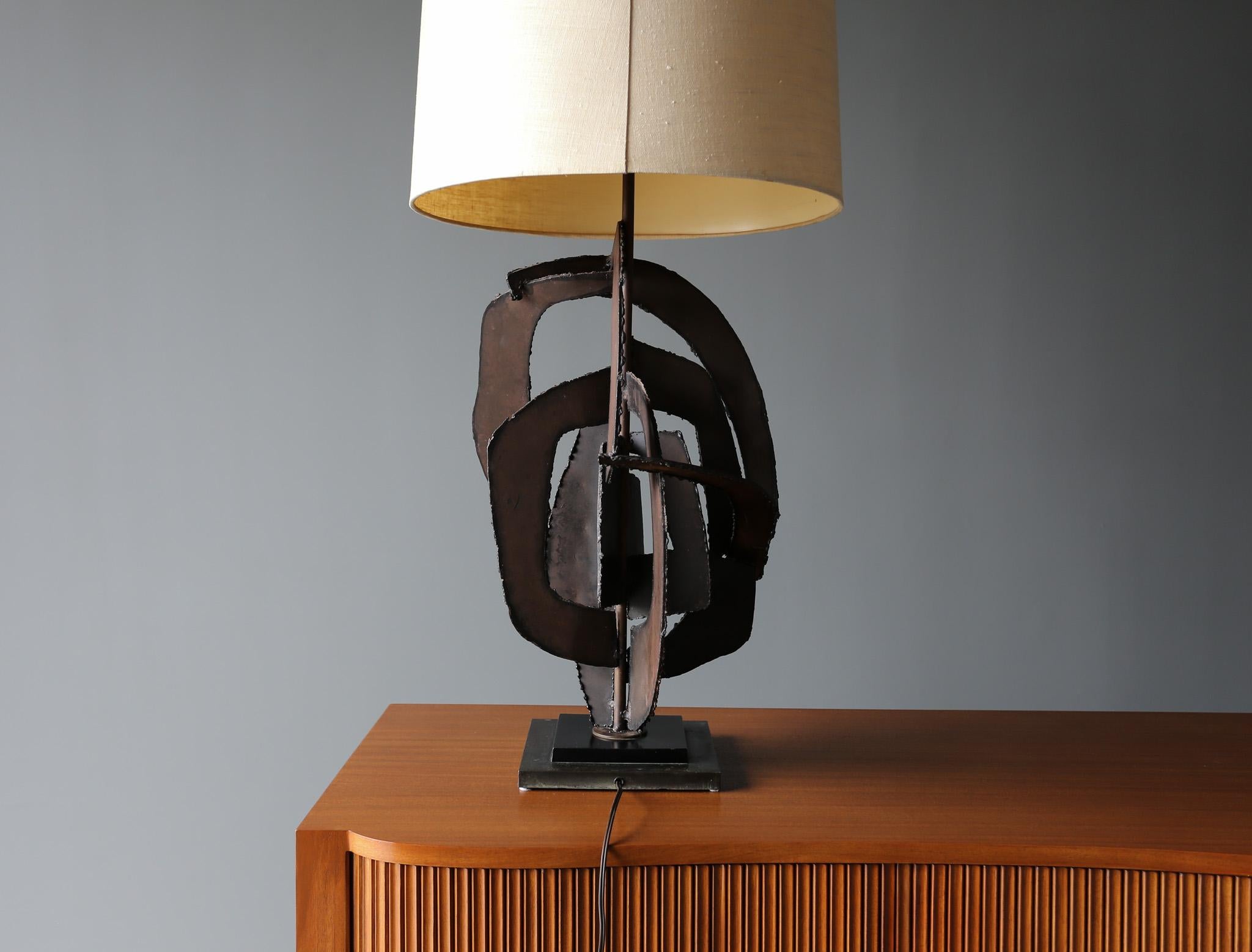 Skulpturale Tischlampe von Richard Barr für die STUDIO-Kollektion von Laurel, um 1965 5