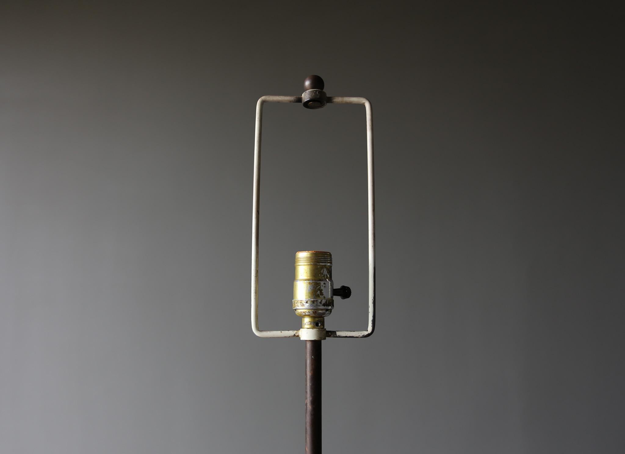 Richard Barr Sculptural Table Lamp for the STUDIO Collection by Laurel, c.1965 For Sale 7