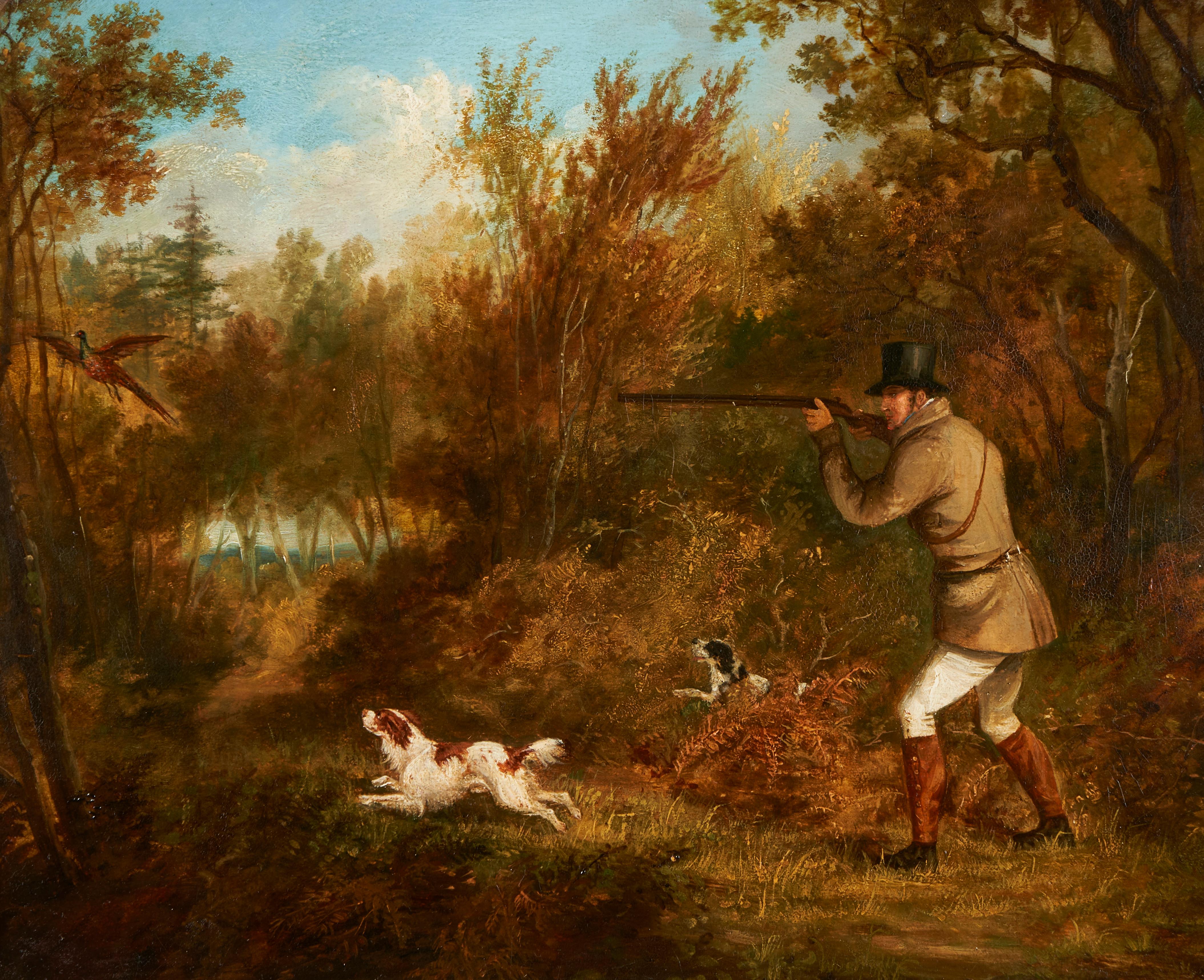 Tiro al fagiano - Painting di Richard Barrett Davis