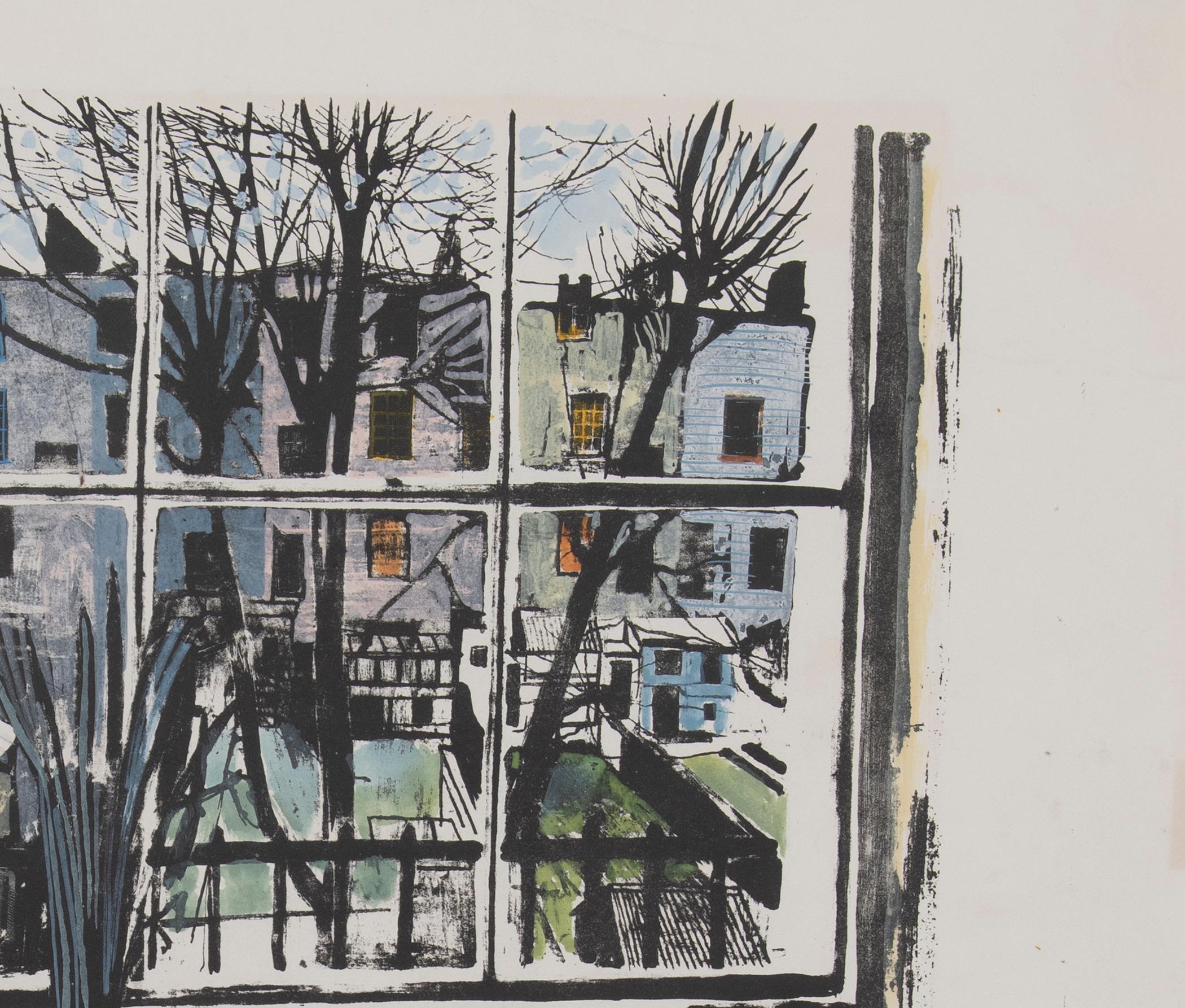 Senza titolo. (Vista da una finestra) - Painting Altro stile artistico di Richard Bawden