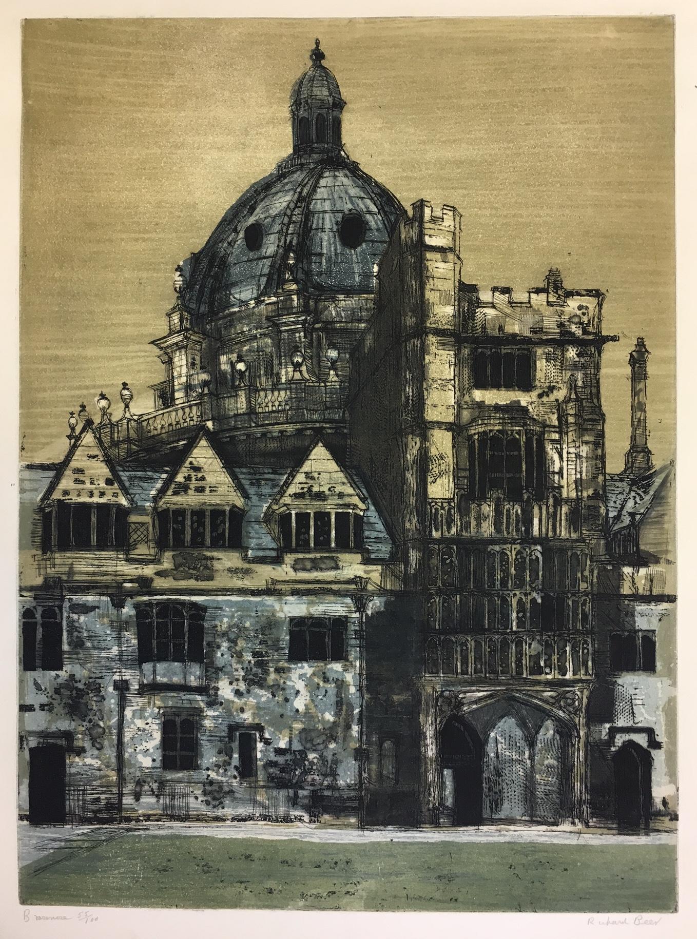 To see our other views of Oxford and Cambridge, or Modern British Art, scroll down to "More from this Seller" and below it click on "See all from this Seller" - or send us a message if you cannot find the artist you want.

Richard Beer (1928 -