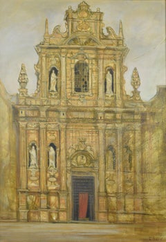Lecce Cathedral, Puglia peinture de Richard Beer