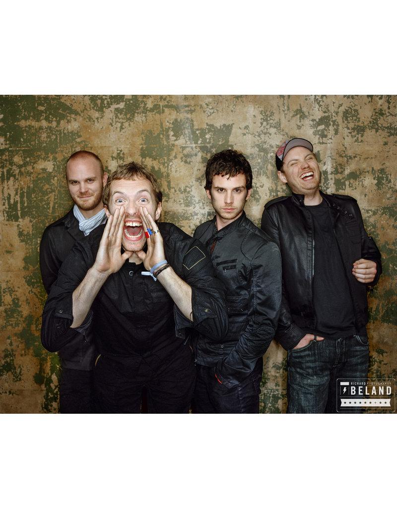 Richard Beland Color Photograph – Coldplay, The Church's in Berkeley, Toronto 2005