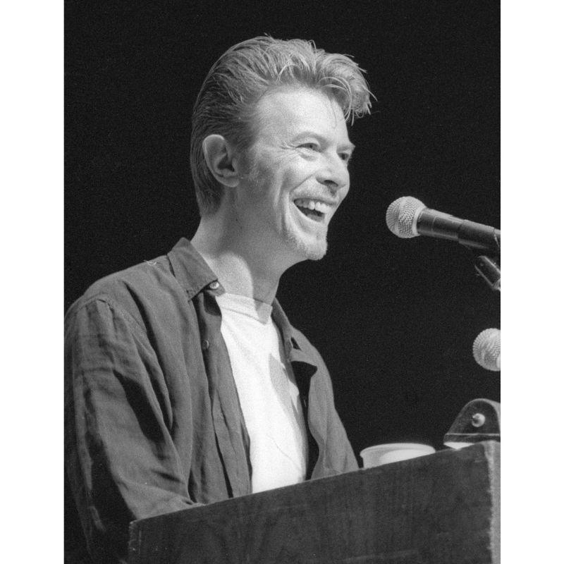 Richard Beland Figurative Photograph - David Bowie - Lincoln Centre, NYC 1995