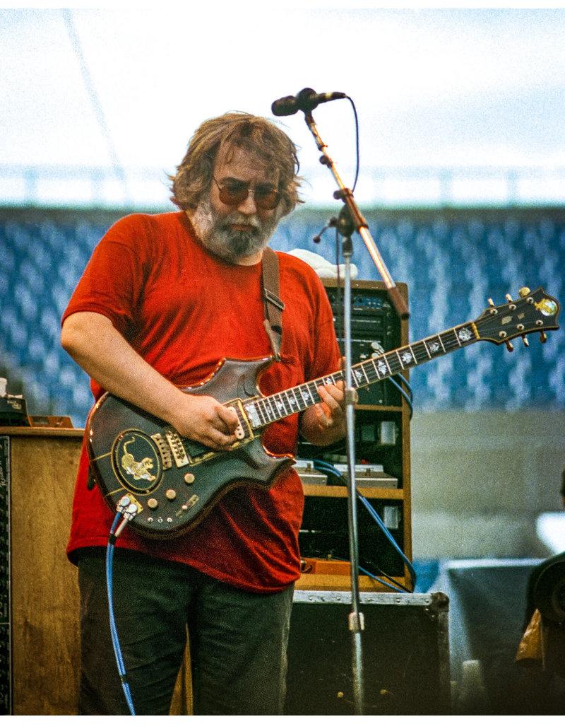 Richard Beland Portrait Photograph - Jerry Garcia, Grateful Dead - Rich Stadium, Buffalo, NY 1986