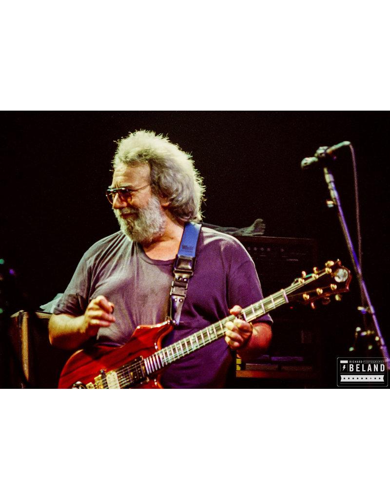 Richard Beland Color Photograph - Jerry Garcia - The Warfield, San Francisco 1990
