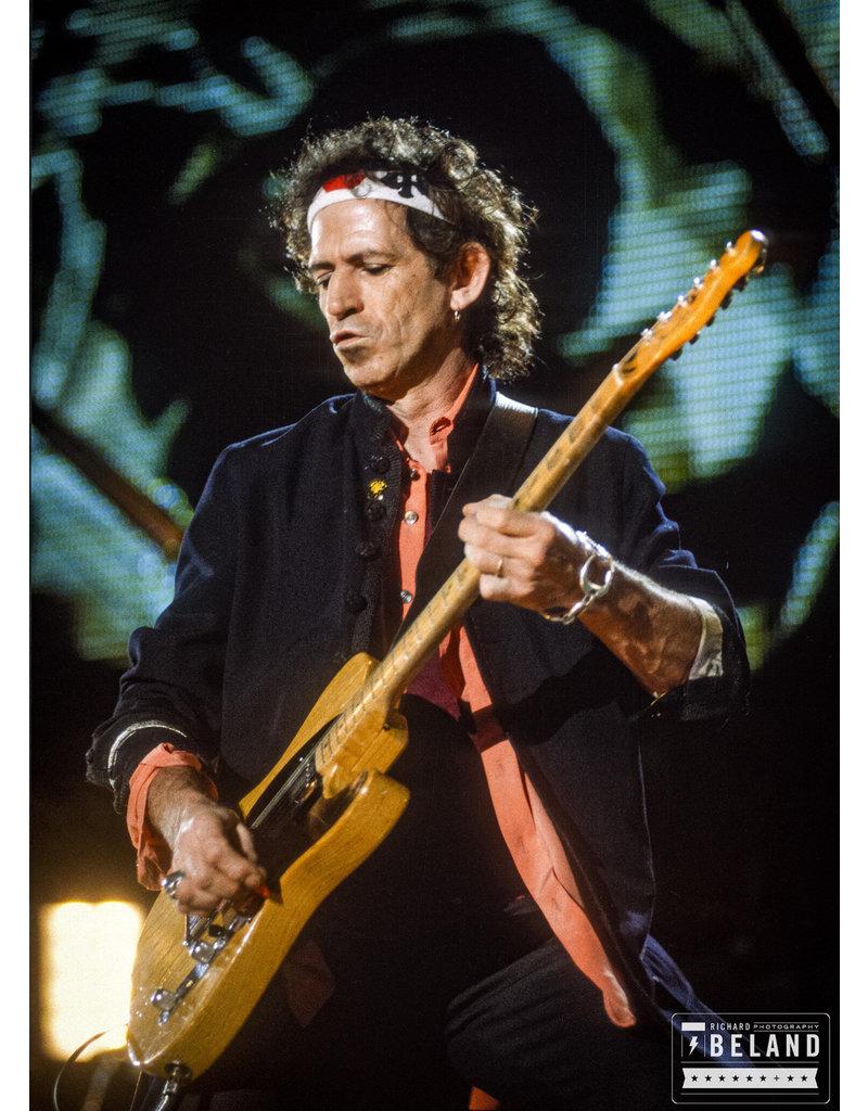Richard Beland Color Photograph - Keith Richards, Rolling Stones - Soldier Field, Chicago