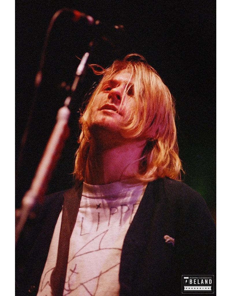 Richard Beland Portrait Photograph - Kurt Cobain, Nirvana - Maple Leaf Gardens