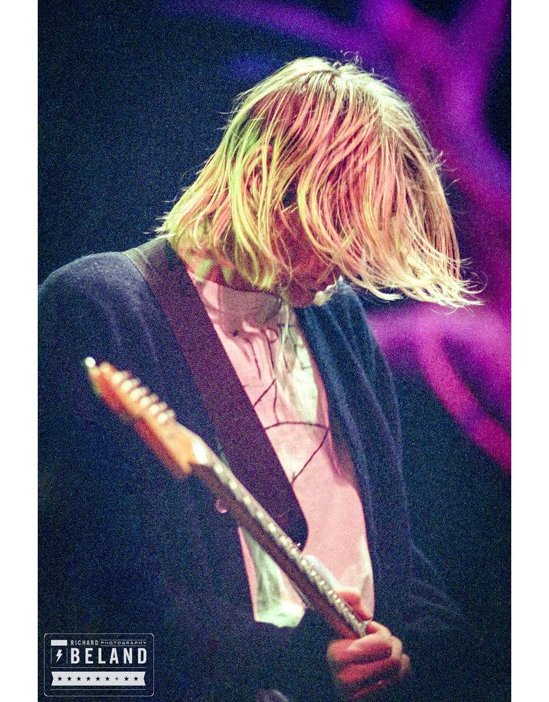 Richard Beland Portrait Photograph – Kurt Cobain, Nirvana – Ahornblattgärten