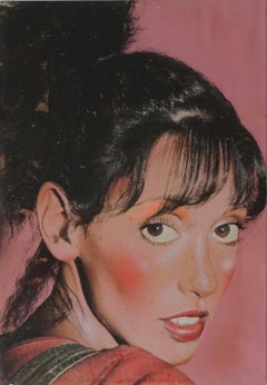 Pop Art portrait of Actress Shelley Duvall for Andy Warhol’s Interview Magazine