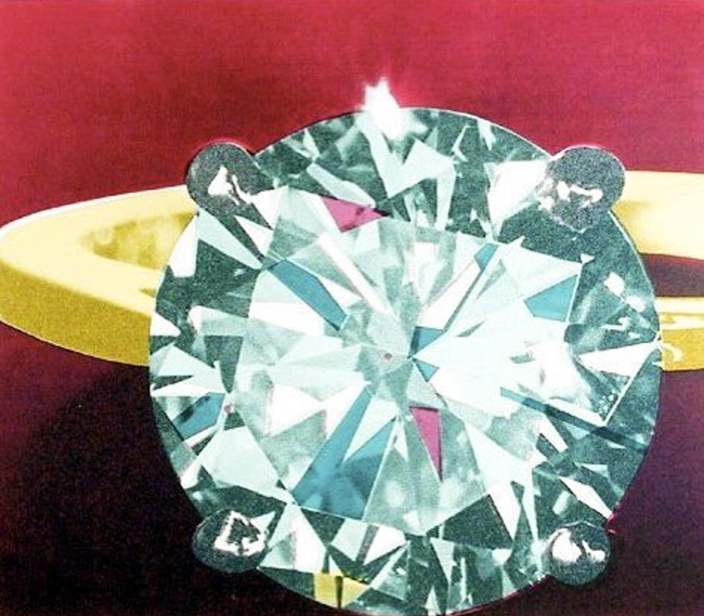 Diamond - Print by Richard Bernstein