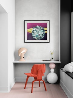 Diamantring 1977 Signierter Siebdruck in limitierter Auflage