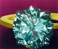 Diamond Ring, Limited Edition Silkscreen, Richard Bernstein