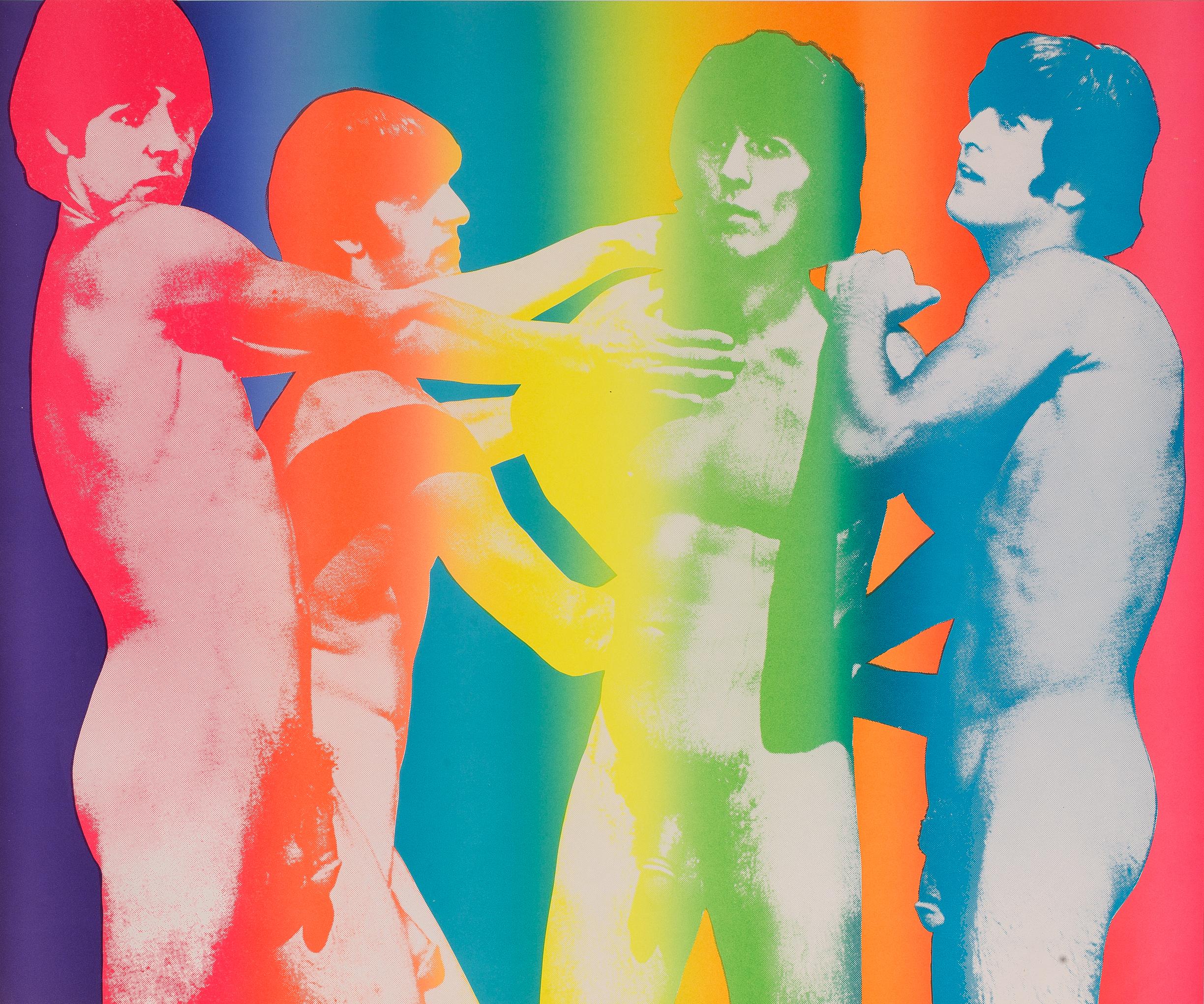 The Beatles Nude lithograph 1969 - Print by Richard Bernstein