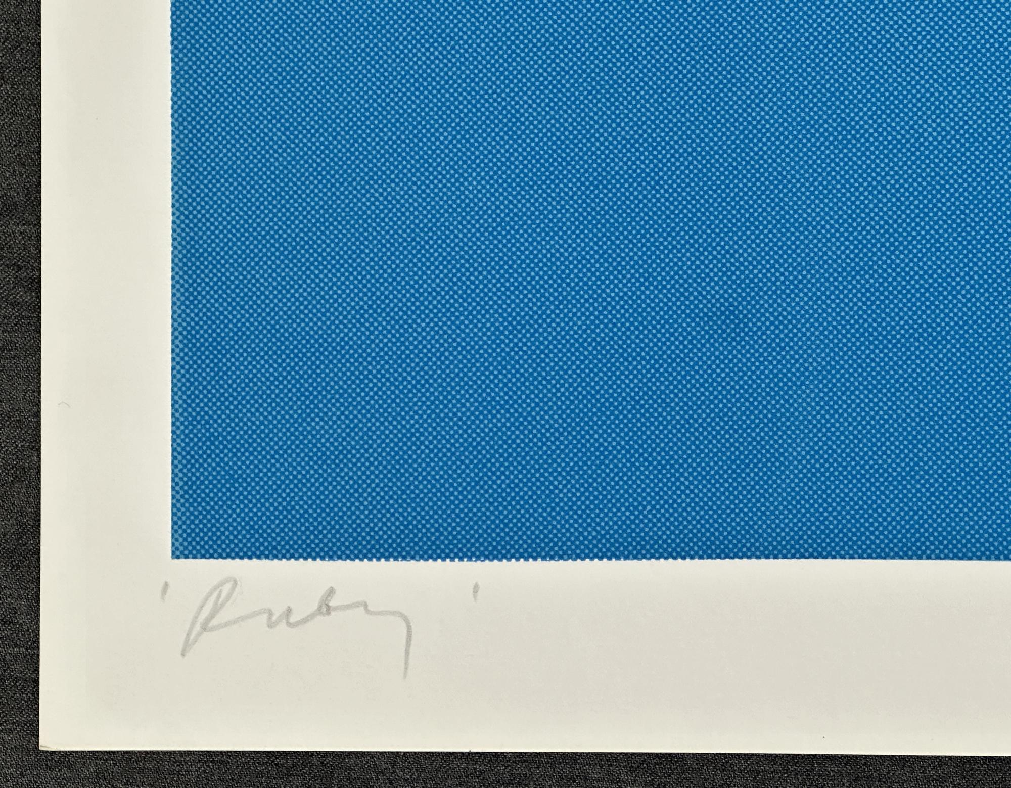 Ruby 1978 Signierter Siebdruck in limitierter Auflage (Pop-Art), Print, von Richard Bernstein