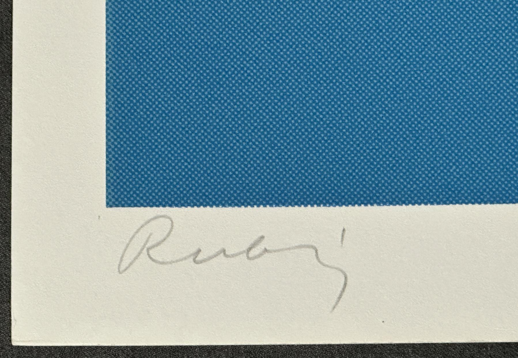 Ruby 1978 Signierter Siebdruck in limitierter Auflage (Pop-Art), Print, von Richard Bernstein