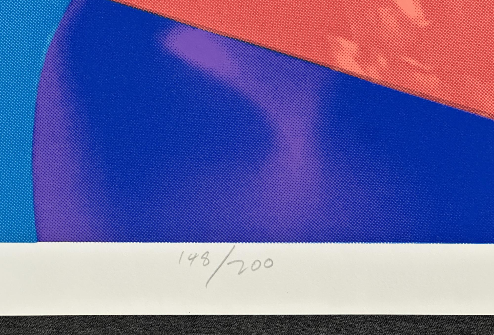 Richard Bernstein
Rubin - 1978
Druck - Siebdruck auf schwerem Papier
Papier: 30'' x 26'' Zoll
Bildgröße: 28