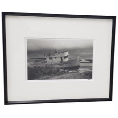Richard Blair Fotografie ""Schiffwerftboot - Tomales Bay"" um 2000