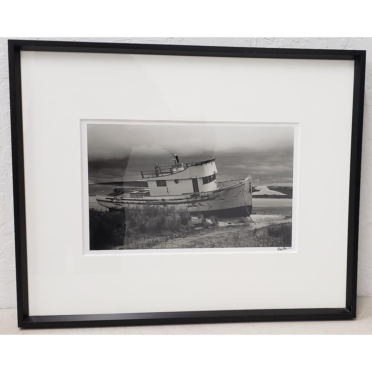 Richard Blair Photograph "Shipwrecked Boat - Tomales Bay" c.2000