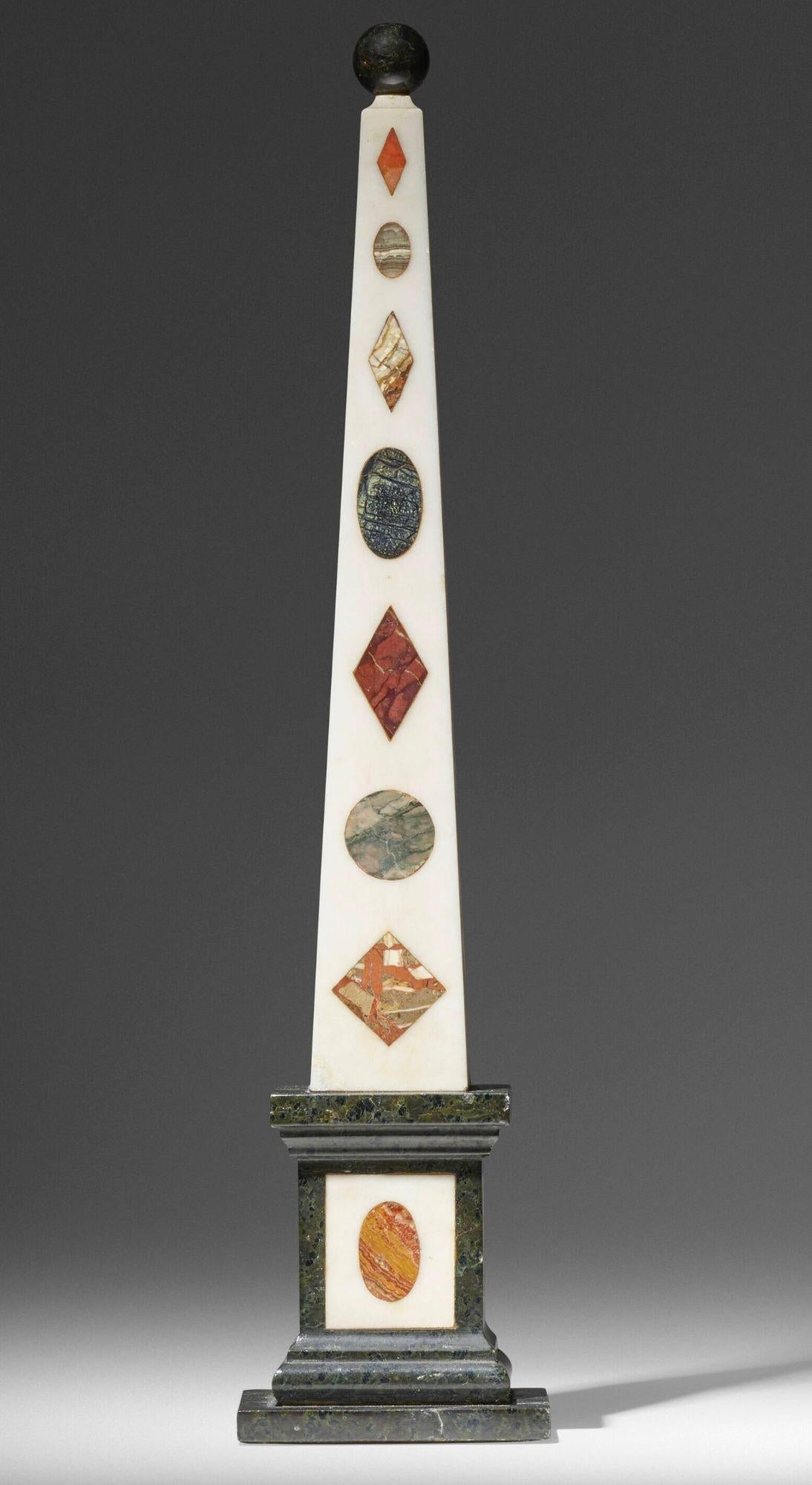 Mid-Century Modern Richard Blow for Montici Obelisk For Sale