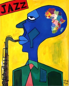 French Contemporary Art Richard Boigeol - Jazz