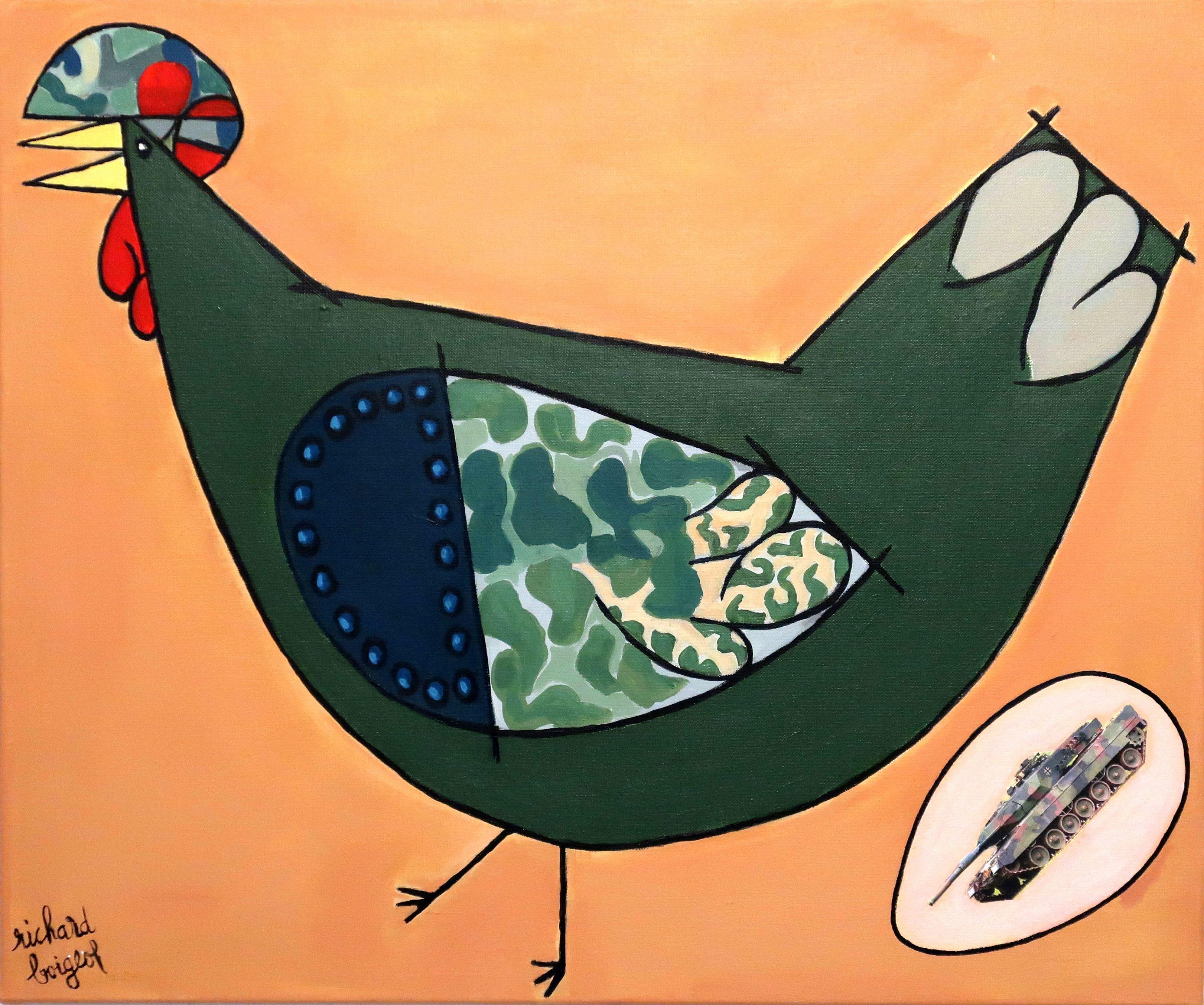 Acrylic on canvas

Richard Boigeol is a French artist born in 1959 who lives & works in Marseille, France. Since childhood, it is with papers for drawing that Richard Boigeol expresses himself best. He shapes his own world by feeding on what he sees