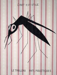 French Contemporary Art Richard Boigeol - Le Tableau Anti - Moustique