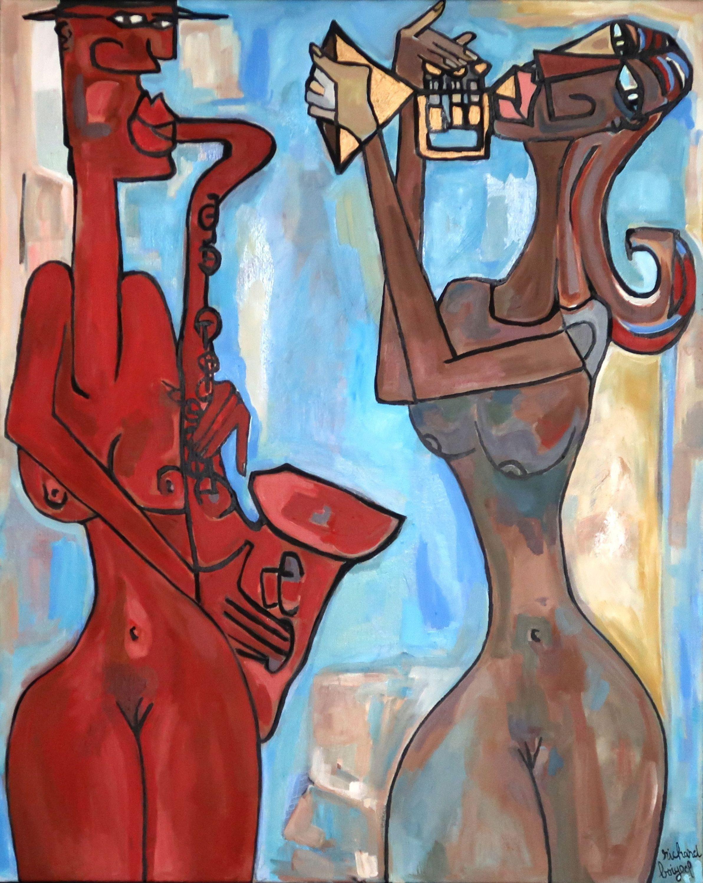 Oil on canvas

Richard Boigeol is a French artist born in 1959 who lives & works in Marseille, France. Since childhood, it is with papers for drawing that Richard Boigeol expresses himself best. He shapes his own world by feeding on what he sees