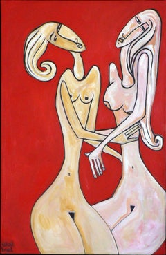French Contemporary Art Richard Boigeol - Nu II