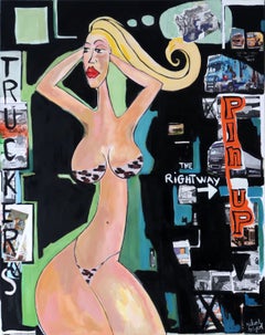 French Contemporary Art Richard Boigeol - Pin'up