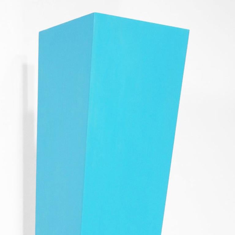 Richard Bottwin, « Blue Beam », 2016, Bois, Peinture Acrylique  en vente 2