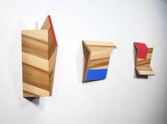 Richard Bottwin, Brazo de Mike, 2018, álamo, contrachapado, pintura acrílica