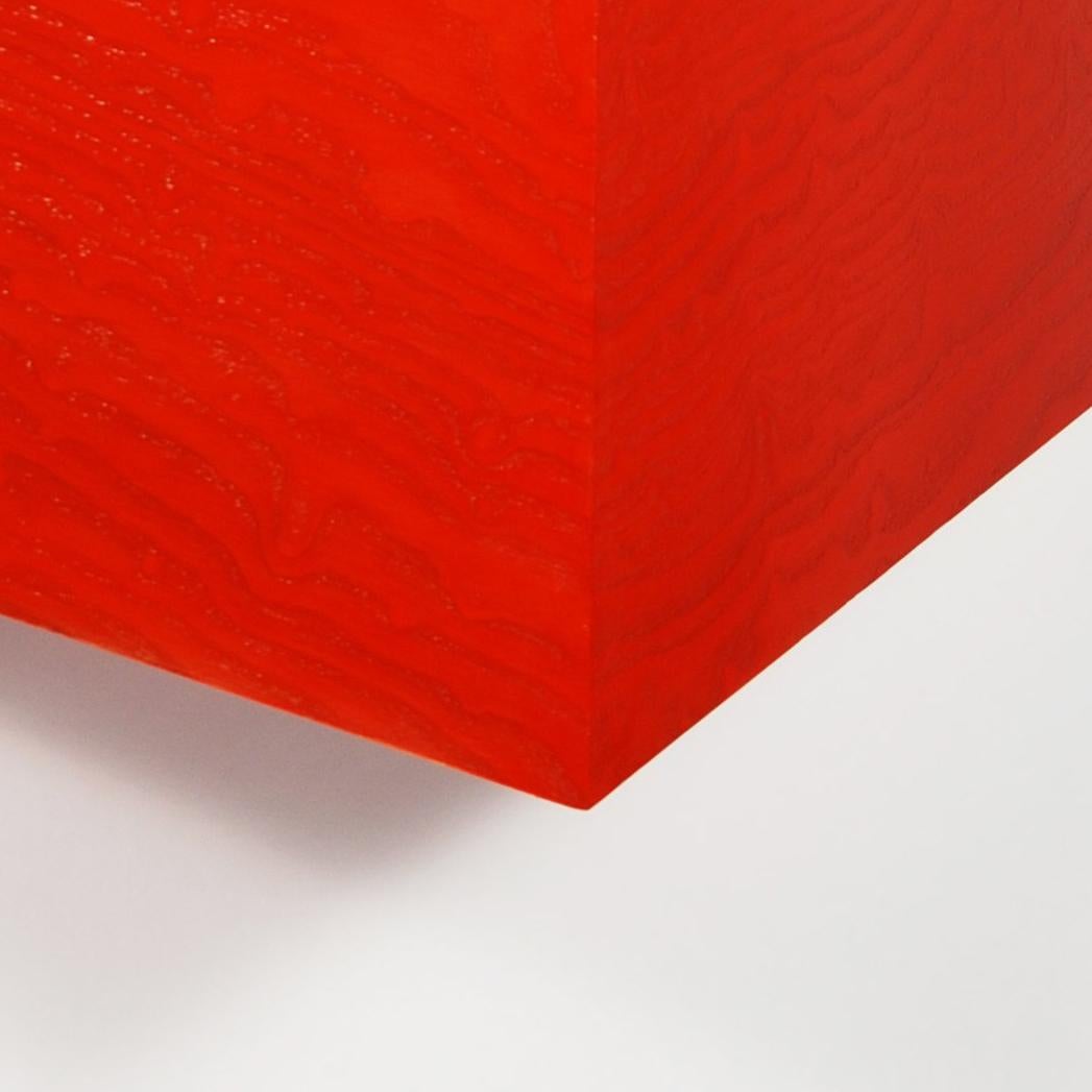 Richard Bottwin, „Red.Center“, Acrylfarbe, Holz  im Angebot 3