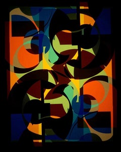 Color, green, yellow, orange, light and shadow