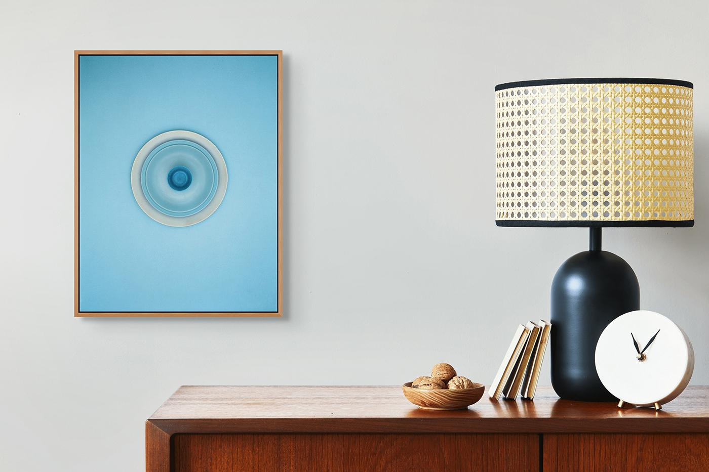 Combinación Azul nº 1 (Fotografía Abstracta) - Photograph de Richard Caldicott