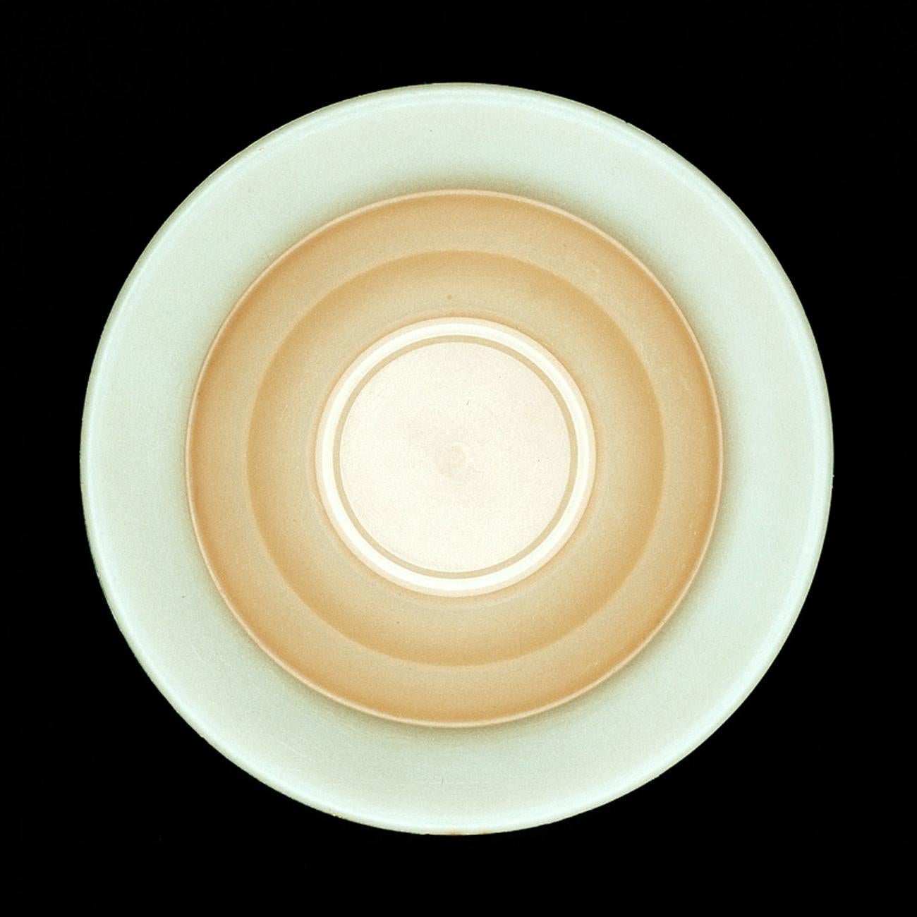 Combinación Blanco/Crema (Fotografía Abstracta) - Photograph Abstracto de Richard Caldicott