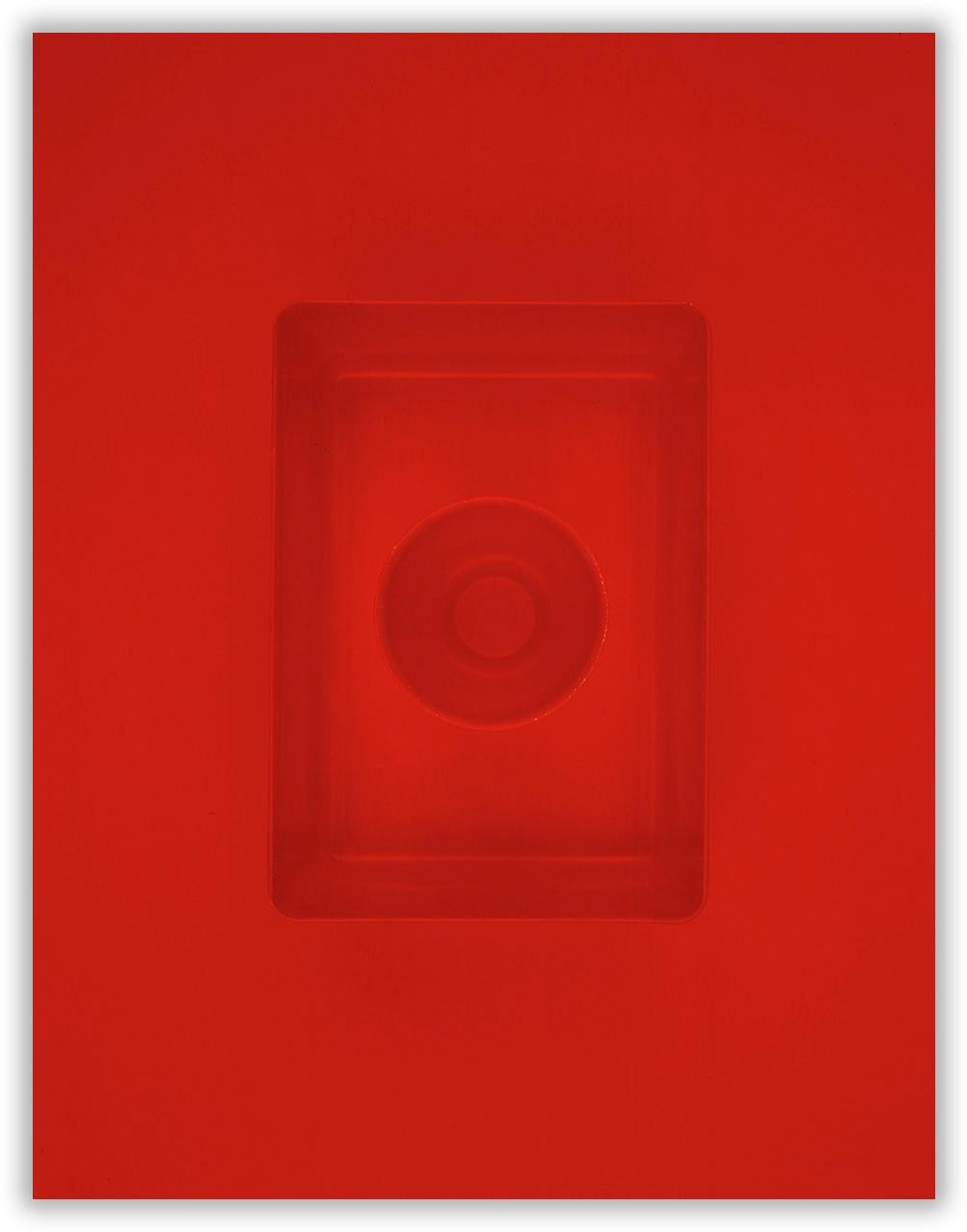 Abstract Photograph de Richard Caldicott - Caja Roja (Fotografía Abstracta)