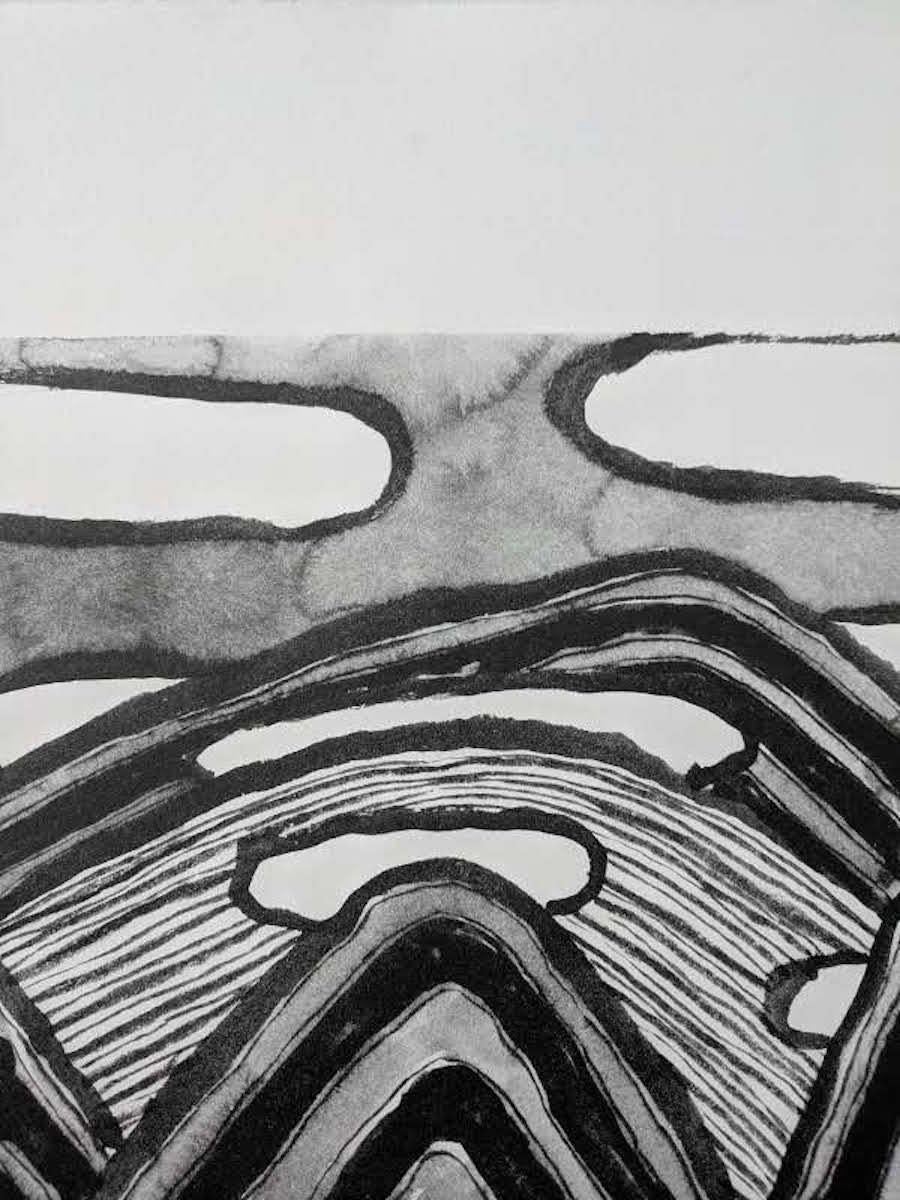 Work on Paper -- Landscape - Contemporary Print by Richard Callner
