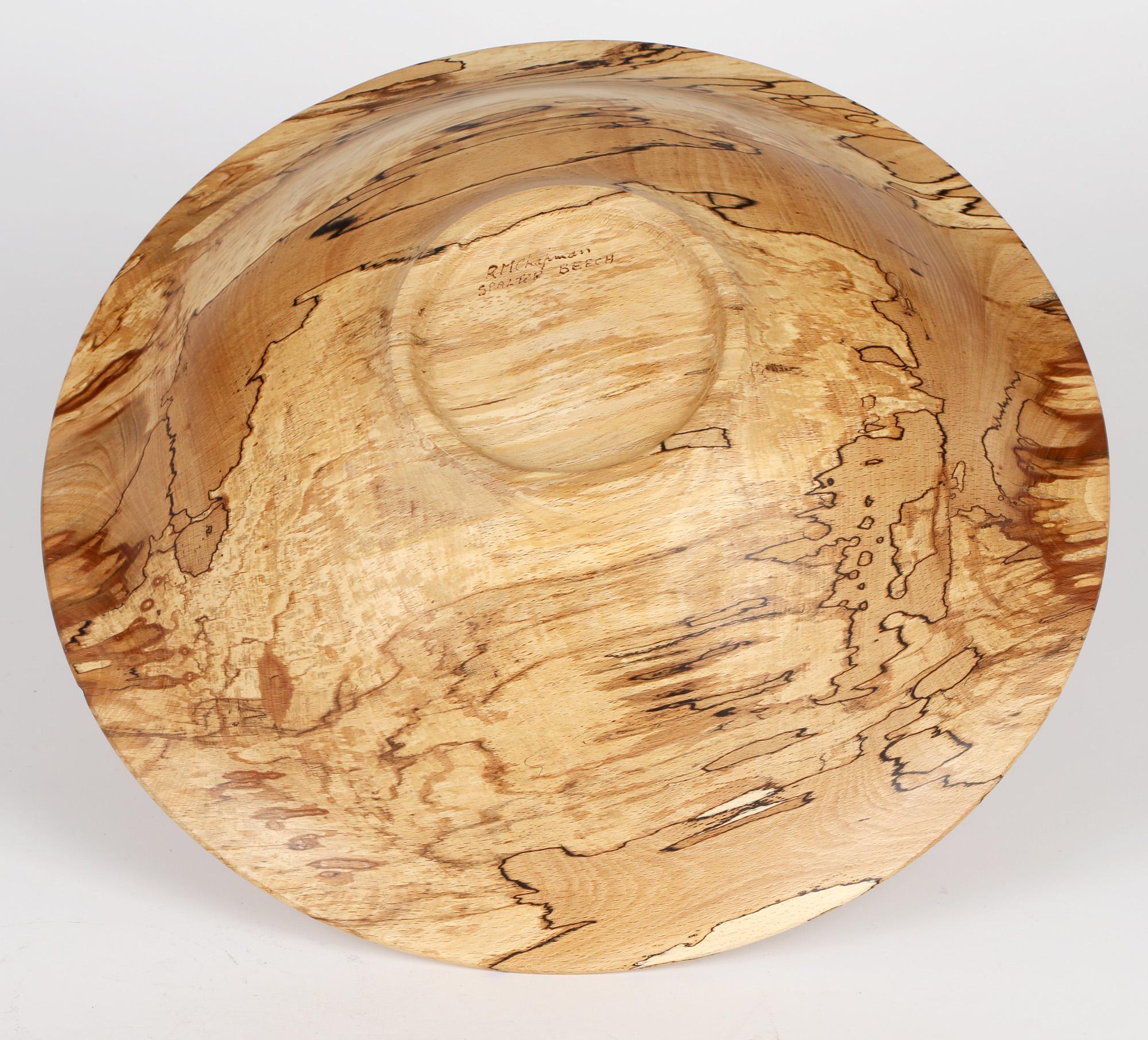 spalted beech bowl