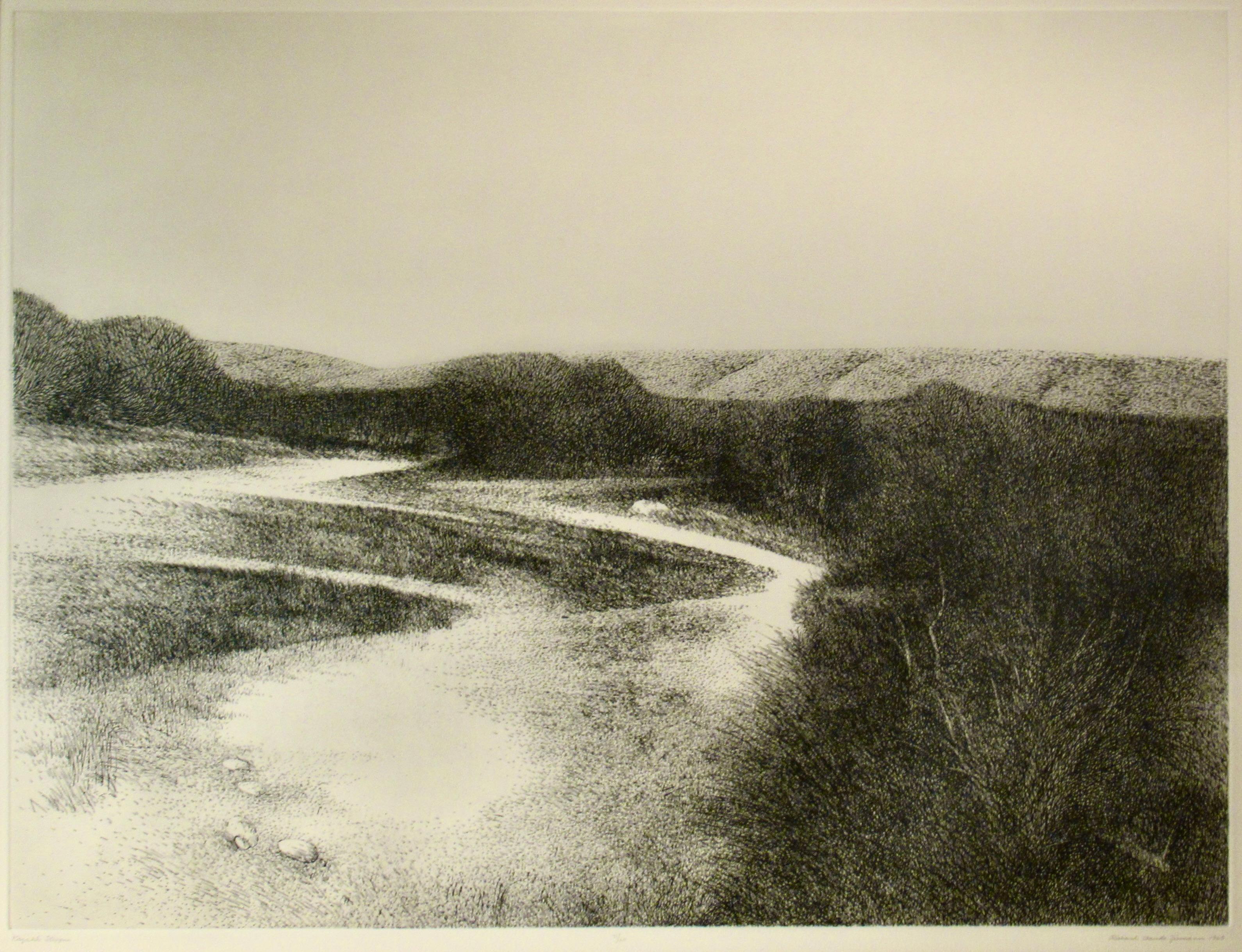 Kazakh Steppes - Print by Richard Claude Ziemann