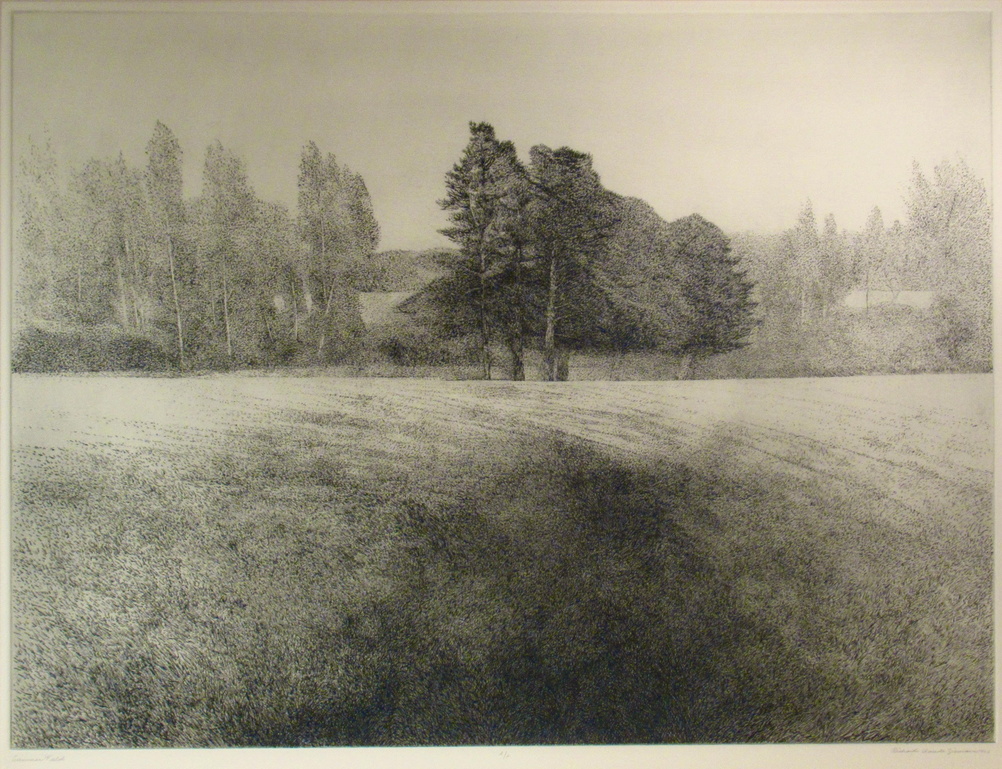 Summer Field - Print by Richard Claude Ziemann