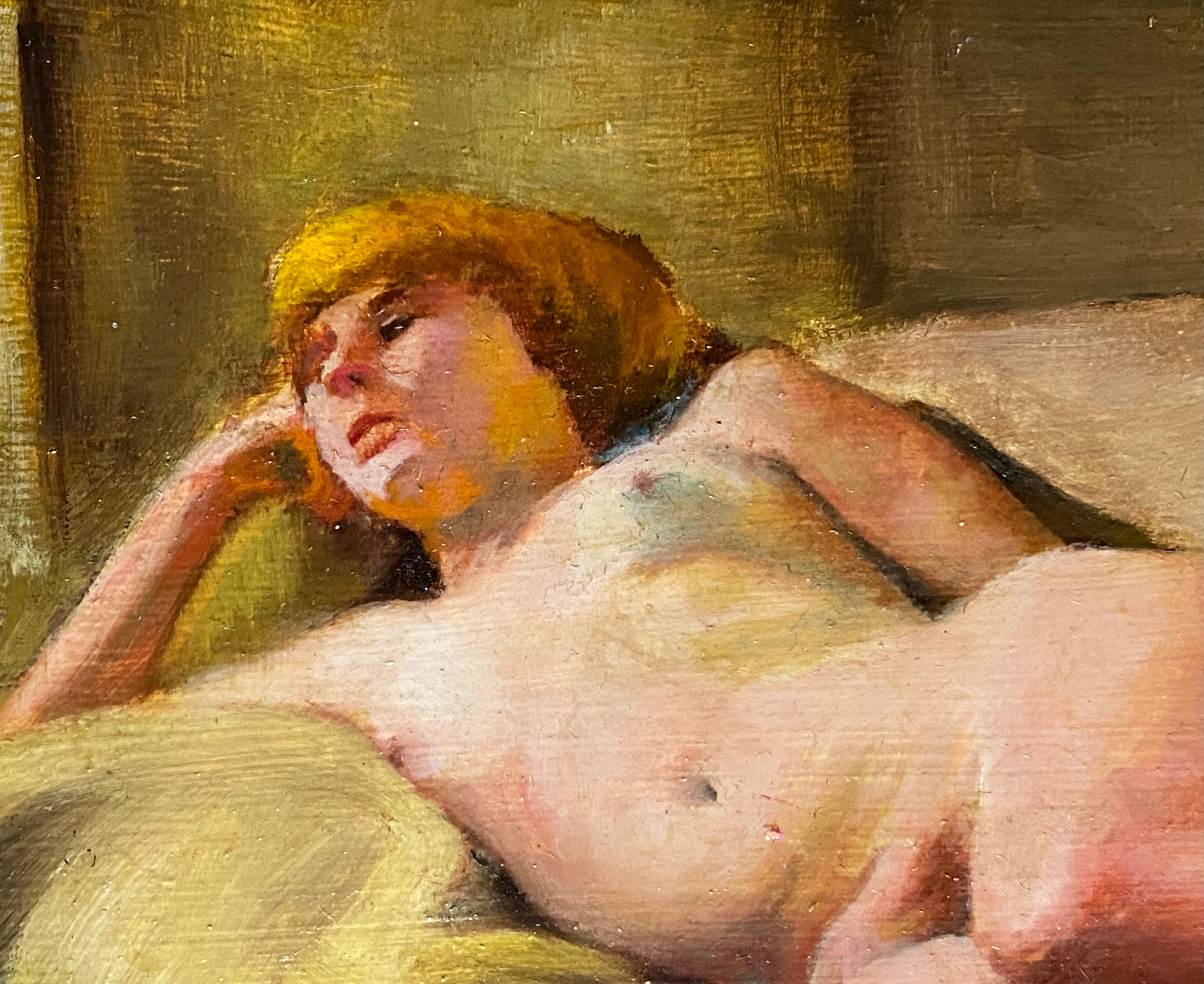 “Reclining Female Nude” For Sale 3