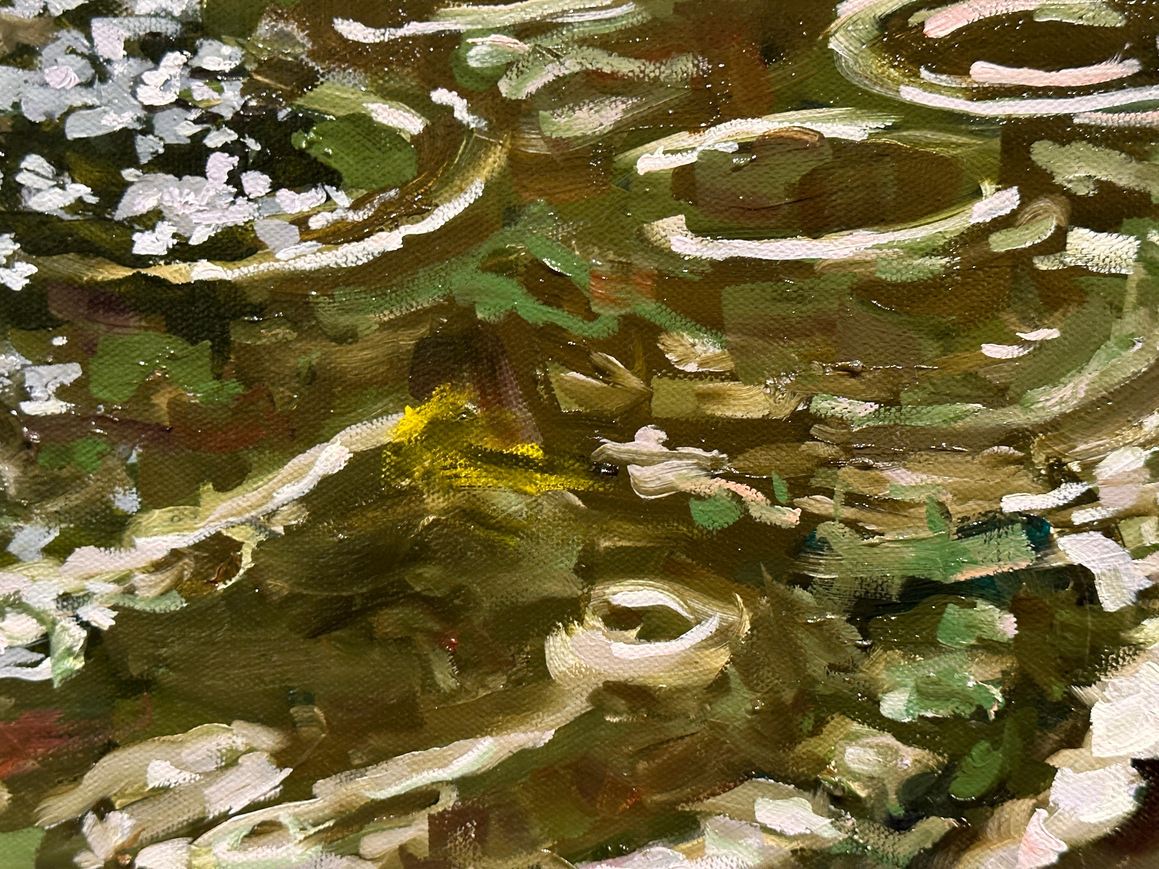 PARCO CENTRALE DI MATTINA - Paesaggio / Realismo contemporaneo / Acqua 1