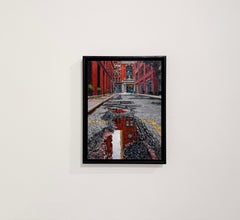 STAPLE STREET LOOKING NORTH - Paysage urbain, Réalisme, New York City