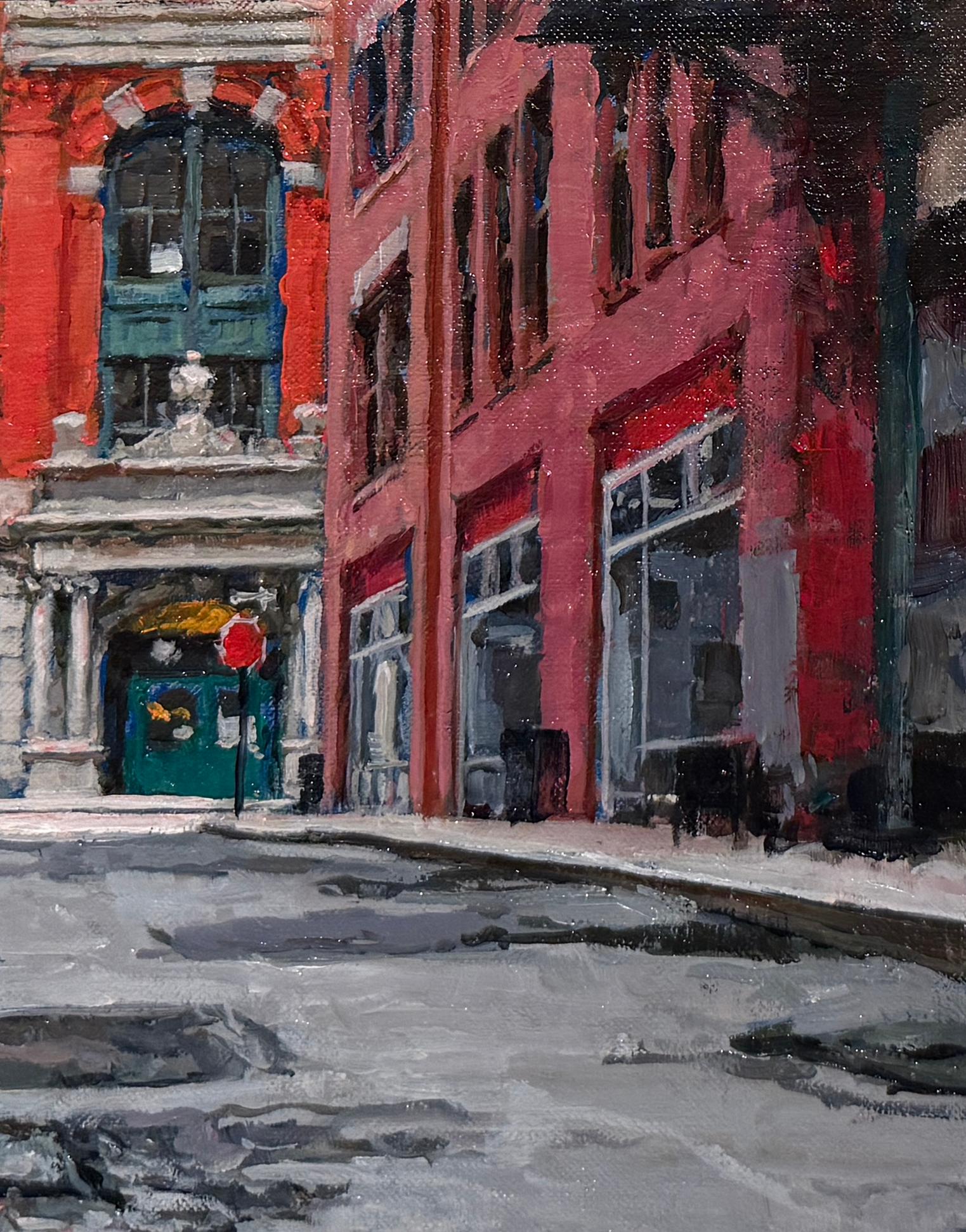 Original-Ölgemälde von Richard Combes