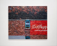 THE OPEN WINDOW - Réalisme / Paysage urbain / Briques / NYC / Dr. Pepper
