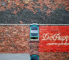 THE OPEN WINDOW - Realism / Cityscape / Bricks / NYC / Dr. Pepper