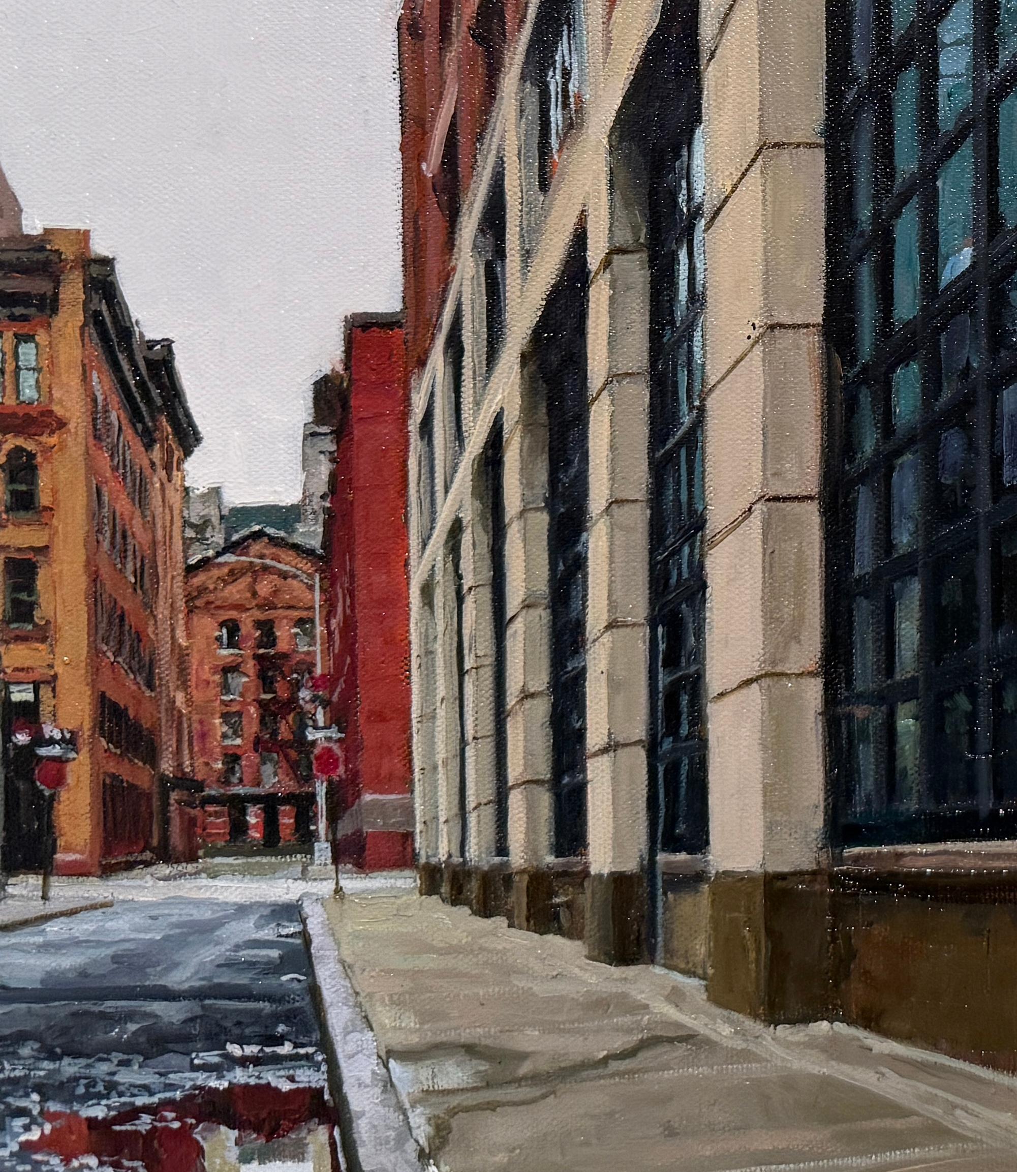 Peinture à l'huile originale de Richard Combes