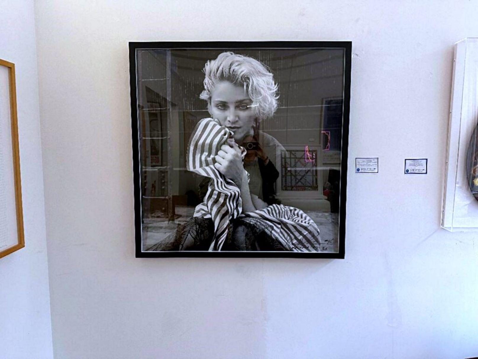 Richard Corman, Madonna- NYC '83, unico firmato due volte e numerato 1/1, incorniciato 7